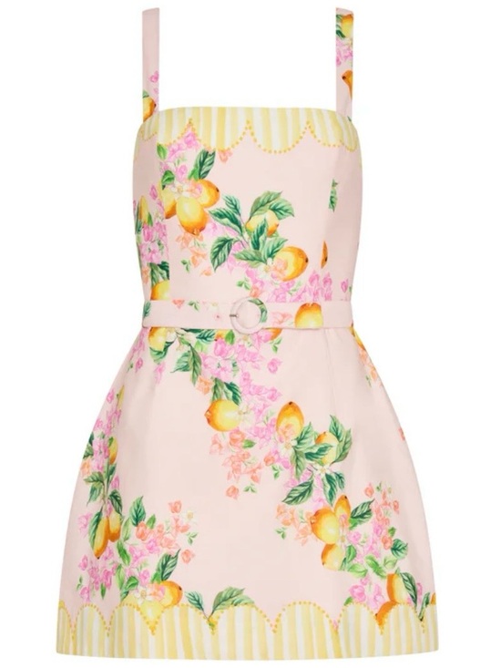 Amanda Uprichard Dresses & Skirts - Amanda Uprichard Judie Romper in Lemoncello